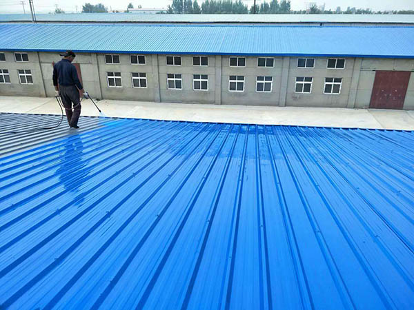 义乌 彩钢瓦喷漆翻新工业厂房、仓库